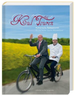 Das Buch ist ein Reiseführer für das Münsterland. Exklusiv ausgearbeitete Fahrradtouren führen zu ausgesuchten Restaurants