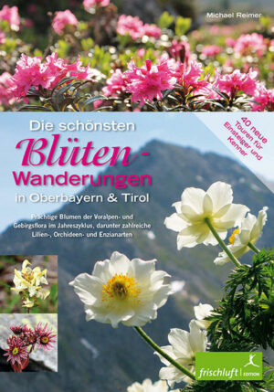 Die 40 Wanderungen führen im Zyklus eines Blütenjahres zu den schönsten Blumen der Voralpen- und Gebirgsflora in Oberbayern und Tirol. Der Schwerpunkt der Routen liegt im Fünfseenland mit Ammersee