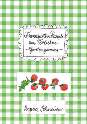 ISBN:978-3-9816551-2-4 (725) Vom Wochenmarkt, Balkon oder aus dem eigenen Garten: gesundes Gemüse, knackig & frisch zubereitet, ist Augen- und Gaumenfreude zugleich. Leckere Gemüsegerichte haben in Frankfurt am Main eine lange Tradition. Bereits Johann Wolfgang Goethe gärtnerte gern und begeisterte sich für Grünzeug  am liebsten vom eigenen Acker, heute noch Teil des Frankfurter Palmengartens. Zu den kulinarischen Highlights der Region zählen köstliches Spargel-Pesto, ausgebackene Zucchiniblüten, Artischocken mit Trüffelmayonnaise, Kartoffel-Focaccia, Tomaten-Tarte, Wildkräutersalat, Grünkohl-Chips, bunter Mangold aus dem Wok, Kürbissuppe, Karottenkuchen und erfrischende Rhabarberschorle. Die besten Rezepte der Frankfurter Gemüse-Saison werden mit liebevollen Illustrationen serviert. Schnell gemacht, köstlich im Geschmack. Kurz: einfach zum Verlieben! "Frankfurter Rezepte zum Verlieben - Gartengemüse" ist erhältlich im Online-Buchshop Honighäuschen.