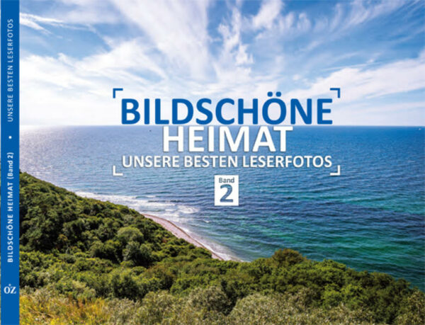 Nach dem großen Erfolg des ersten Bandes "Bildschöne Heimat" kommt nun das zweite Fotobuch "Bildschöne Heimat 2" mit wunderbaren Landschaftsaufnahmen unserer Leser auf den Markt. Eine Jury der Ostsee-Zeitung hat aus weit über 3000 eingereichten Bildern 170 Bilder ausgewählt. "Bildschöne Heimat 2" Der Bildband rund ums Thema Reise und Touristik ist erhältlich im Online-Buchshop Honighäuschen.