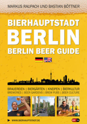 Die Berliner Bier-Bibel. Im 18. Jahrhundert brauten etwa 300 Brauereien Bier in Berlin und Potsdam. Heute sind es immerin wieder 25. Damit ist Berlin wieder die deutsche Bierhauptstadt. Biersommelier und Bestsellerautor Markus Raupach hat alle Berliner Brauereien besucht und jeden Brauer ausführlich interviewed. Das Ergebnis sind 25 spannende Portraits voller Überraschungen und kerniger Zitate, die manch Bierfreund den Berliner Brauern gar nicht zugetraut hätte. Vom Kochtopf im Keller bis zum industriellen Riesensudhaus ist alles dabei. Neben den ca. 200 Seiten über die Berliner und Potsdamer Brauereien finden Sie Berliner Biertouren und die 200 wichtigsten Adressen für Bierfreunde in der Bundeshauptstadt: Beerstores, Craft-Bier-Cafés, urige Kneipen und die Berliner Bierakademien. Ein unterhaltsames und lesenswertes Buch mit vielen bierigen Überraschungen, tollen Fotos und jeder Menge Informationen aus erster Hand. Ein Muss für jeden Bierkenner!