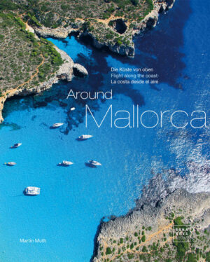 Dieser großformatige Bildband präsentiert mit zahlreichen Luftaufnahmen Mallorcas Gesicht zum Meer. Erstmals gibt es sogar Luftbilder vom Archipel Cabrera im Süden Mallorcas