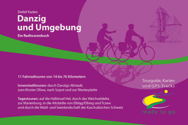 Das vorliegende Danziger Radtourenbuch beschreibt 11 Radtouren zwischen 14 und 76 Kilometer Länge. Die Innenstadttouren: führen durch Danzigs Altstadt