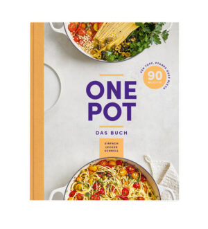 Einfach, lecker, schnell Ein Topf, viele Möglichkeiten: Mit dem neuen One Pot-Kochbuch von EDEKA Lust etwas Köstliches zu kochen, aber die Aussicht auf Berge von Geschirr verdirbt den Spaß? Dann ist das neue EDEKA-Kochbuch „One Pot - Das Buch“ genau das Richtige! Für die Zubereitung sämtlicher Rezepte wird nur ein Topf, eine Pfanne, eine Auflaufform oder ein Backblech benötigt. Das spart nicht nur Platz auf dem Herd, sondern auch Zeit beim Geschirrspülen. Dank der vielfältigen Auswahl an herzhaften und süßen Rezepten ist hier für jede:n etwas dabei - egal ob Fleisch, Fisch, vegetarisch oder vegan. Das Prinzip “One Pot” Von Coq au Vin mit Kartoffeln und Champignons über Würzige Wok-Nudeln bis zum süßen Dutch Baby mit Apfel und Marzipan - im neuen EDEKA-Kochbuch „One Pot - Das Buch“ finden Koch-Anfänger:innen und -Profis 90 abwechslungsreiche und unkomplizierte Gerichte für jeden Tag. Und das alles zubereitet in nur einem Gargerät: Denn das One-Pot-Prinzip ermöglicht es, eine ganze Mahlzeit in nur einem einzigen Topf, einer Pfanne oder auf einem Backblech zu zaubern. Inspiration für den Alltag Aufgeteilt ist das Buch in fünf Kapitel: In „Alles mit Fleisch“ kommen Fleischliebhaber:innen mit Schmorgerichten wie Rinderrouladen mit Knödeln oder Hähnchenkeulen mit Blattspinat und weißen Bohnen voll auf ihre Kosten. Im Kapitel „Alles mit Fisch“ gesellen sich Meeresfrüchte zur Nudelpaella und Räucherlachs zur Lauchquiche. Im Kapitel „Alles veggie“ und „Alles vegan“ zeigen Rezepte wie Spinat-Shakshuka, Auberginen-Lasagne und Kartoffel-Wirsing-Eintopf: Je mehr frisches Gemüse in die Pfanne, den Topf oder im Ofen landet, desto besser! Das Kapitel „Alles Süss“ rundet die Auswahl mit Gerichten wie Kokos-Milchreis und Heidelbeer-Cheesecake ab und beweist, dass auch Kuchen und Desserts nur einen „Pot“ benötigen, um superlecker zu sein! Mit hilfreichen Tipps & Tricks Wie genial einfach die One-Pot-Küche ist, zeigt „One Pot - Das Buch“ mit detaillierten Schritt-für-Schritt-Anleitungen und zahlreichen Tipps und Tricks. Ganz zu Beginn vermittelt zudem ein „Basics“-Kapitel nützliche Informationen darüber, welches Gargerät sich für welches Gericht am besten eignet und welche Zutaten das One-Pot-Erlebnis zum Hochgenuss machen. In bester Gesellschaft „One Pot - Das Buch“ ist bereits das neunte Buch in der Kochbuch-Reihe der EDEKA Media GmbH. Wie seine erfolgreichen Vorgänger „Grillen - Das Buch, „Backen - Das Buch“ und „Alles vegetarisch - Das Buch“ überzeugt auch das neue Werk durch köstliche Rezepte, eine moderne Food-Fotografie und hochwertige Hardcover-Ausstattung.