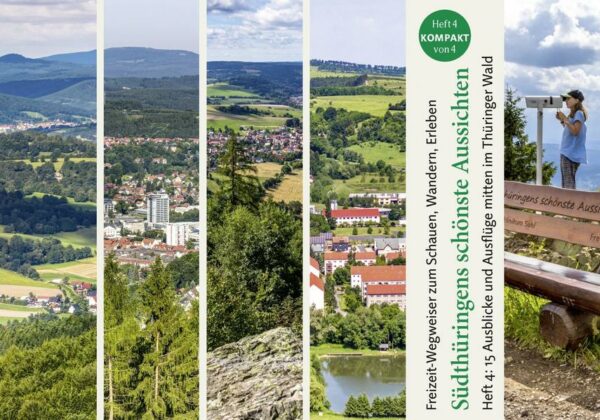 Wunderbare Panoramen der Südthüringer Heimat: Die haben Zeitungsleser vorgeschlagen. Dieser praktische Freizeit-Wegweiser zeigt 15 der allerschönsten - und stellt sie als Ausflugsziele vor. Der Süden Thüringens ist reich an wunderbaren Ausblicken. Thüringer Wald