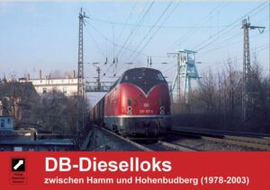Honighäuschen (Bonn) - Dieses Buch illustriert die große Zeit der DB-Dieselloks im Ruhrgebiet, bevor deren Stern durch den Niedergang der Montanindustrie, Streckenstilllegungen, Elektrifizierung und private Konkurrenz zu sinken begann. Auf über 240 Farbaufnahmen sind noch einmal die Klassiker wie die Baureihe 221 oder die V160- Typen samt ihrer Vorserienmaschinen zwischen Hamm und Hohenbudberg zu sehen. Einsätze vor schweren Güterzügen werden ebenso dokumentiert wie die letzten Dienste im Personenverkehr. Auch die allgegenwärtigen Rangierloks der Baureihen 260 und 290 und die später von der Deutschen Reichsbahn gekommene Baureihe 232 fehlen nicht auf dieser Reise durch das Revier. Dabei wird gleichzeitig auch die damals noch typische Industrielandschaft mit Fördergerüsten, Hochöfen, Schornsteinen und Kühltürmen im Bild festgehalten, die im Kontrast zu den beschaulichen Landschaften am Nord- und Südrand des Reviers steht