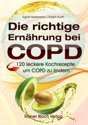 Honighäuschen (Bonn) - Mit der richtigen Ernährung COPD lindern Sie haben die Diagnose COPD erhalten und wollen sich nicht damit abfinden, dass Ihr Arzt gesagt hat: Mit der Krankheit müssen Sie halt leben? Sie wollen nicht nur Medikamente schlucken und sich dem Krankheitsgeschehen ausgeliefert fühlen? Sie möchten Ihr Schicksal lieber selbst in die Hand nehmen? Selbst beeinflussen, wie stark sich die Symptome zeigen und in welchem Tempo die Krankheit fortschreitet? Ja, das Rauchen aufzugeben ist sicher der wichtigste Schritt, aber eben nicht der einzige. Dass auch die Nahrung eine Schlüsselfunktion innehat, überrascht die meisten Menschen. Welchen Einfluss hat die Ernährung auf COPD? Kennzeichnend für die chronisch obstruktive Lungenerkrankung COPD ist eine Verengung der Atemwege durch eine Zunahme des Bindegewebes im Bereich der Bronchien. Im Gewebe der Lunge entstehen zäher Schleim und Narben. Die Gewebezerstörung reduziert die Oberfläche, die zum Sauerstoffaustausch benötigt wird. Deshalb kollabieren die Bronchien beim Ausatmen, die Lunge überbläht und ein Abtransport der Atemluft ist nicht mehr möglich. Das verursacht einen starken, chronischen Husten mit Schleimauswurf. Die Lungenkapazität verkleinert sich kontinuierlich und das Atmen fällt COPD-Patienten schwer. Tatsächlich ist es so, dass zwischen Ernährung und Atmung ein enger Zusammenhang besteht, denn die Nahrung, die wir zu uns nehmen, kann die Atmung positiv oder negativ beeinträchtigen. Durch die richtige Ernährung wird der Körper gestärkt und besser mit Sauerstoff versorgt, dadurch können Begleiterkrankungen gelindert werden. Die Lungenärzte des Bundesverbands der Pneumologen (BdP) betonen, wie wichtig nährstoff- und energiereiche Lebensmittel für die Patienten sind. Meist rückt eine Mangelernährung erst in den Fokus, wenn sich ernsthafte Probleme wie Gewichtsverlust, Schwäche oder nachlassende Muskelkraft zeigen. Die Gesundheitsexpertin klärt auf Die Gesundheits-Autorin Sigrid Nesterenko weiß wovon Sie schreibt. Die Expertin für Umwelterkrankungen und alternative Heilmethoden hat bereits über 50 Bücher aus dem Gesundheitsbereich in den letzten 20 Jahren verfasst - einige davon wurden Bestseller. Viele Menschen verdanken ihre heutige Gesundheit ihren Büchern. In ihrem neuen Buch widmet Sie sich dem Thema COPD im Zusammenhang mit der Ernährung. Die wissenschaftlichen Erkenntnisse der letzten Jahre haben ja eine klare Verbindung zwischen Ernährung und COP aufgezeigt. Auf komplizierte und aufwendige Rezepte wurde verzichtet, sodass Sie auch ohne große Vorkenntnisse oder teure Küchengeräte ausgewogene und leckere Gerichte zubereiten können. Und das sogar dann, wenn Sie bisher nicht unbedingt als Hobbykoch in Erscheinung getreten sind. Die in diesem Buch zusammengestellten Rezepte wurden nach allerbestem Wissen und Gewissen ausgewählt. Sie sind für all jene geschrieben, die aufgrund von COPD auf eine entsprechende Ernährung achten. Ich wünsche Ihnen alles Gute und viel Gesundheit! Sigrid Nesterenko Aus dem Inhaltsverzeichnis: Vorwort Das sollten Sie auch wissen Welchen Einfluss hat die Ernährung auf COPD? Fehl- und Mangelernährung bei COPD Wichtiger Therapieansatz: Ernährungsumstellun Wie die richtige Ernährung bei COPD aussehen sollte Mediterrane Ernährung kann COPD-Risiko senken Basische Ernährung soll COPD bessern Generelle Ernährungsempfehlungen/Tipps zum Essverhalten bei COPD Osteoporose-Risiko bei COPD und ernährungsrelevante Konsequenzen Osteoporose und Risikofaktoren für COPD-Patienten Osteoporose-Prophylaxe auch durch eine gezielte Ernährung bei COPD Mehr Bewegung in den Alltag integrieren Ernährung anpassen Zusätzlich Nahrungsergänzungsmittel und Medikamente Probleme durch Unter- und Übergewicht Der Body Mass Index (BMI) Untergewicht bei COPD, Folgen und Handlungsempfehlungen Übergewicht bei COPD, Folgen und Handlungsempfehlungen Welche Nährstoffe werden bei COPD benötigt? Trinken bei COPD Die wichtigsten Lebensmittel bei COPD Lebensmittelliste Empfehlenswerte Lebensmittel Lebensmittel meiden Insgesamt 120 leckere Rezepte für: Frühstück Smoothies Getränke Salate Suppen Hauptgerichte Kartoffelgerichte Nudelgerichte Gemüsegerichte Fischgerichte Desserts Mit den richtigen Nährstoffen auf dem Speiseplan kann es gelingen, leichter zu atmen. Der Körper wird gestärkt und besser mit Sauerstoff versorgt, dadurch können Begleiterkrankungen gelindert werden. Und die Gesundheitssoldaten werden tatkräftig unterstützt, damit diesen die Puste nicht ausgeht. Befolgen Sie einfache Ernährungsgrundlagen und vermeiden Sie typische Ernährungsfehler. Dieses Buch zeigt Ihnen wie.