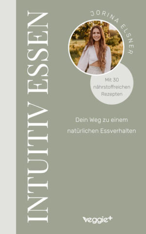 Intuitiv essen: Zurück zum natürlichen Essverhalten Laut aktuellen Studien haben rund 70 % aller chronischen Erkrankungen ihre Ursache in einer ungesunden Ernährungs- und Lebensweise. Der Weg in ein gesundes Leben führt aber nicht über strenge Diäten oder Fokussierung auf Food-Trends. Nur eine individuelle und intuitive Ernährung, die deinen Bedürfnissen gerecht wird, bringt dir nachhaltigen Erfolg und Wohlbefinden. Dieses Buch begleitet dich auf der Reise zurück zu einem natürlichen und intuitiven Essverhalten. Die besten Tipps und Rezepte für eine intuitive und individuelle Ernährung In diesem Ernährungsratgeber wird fundiertes Ernährungswissen mit genialen Rezepten kombiniert. Neben wertvollen Hintergrundinformationen über die Grundlagen der intuitiven Ernährung, stellt Autorin Jorina Elsner viele Einflussfaktoren auf unser Essverhalten vor und zeigt, wie du dich ausgewogen ernähren kannst. Um dir den Start so einfach wie möglich zu machen, erhältst du eine praktische Schritt-für-Schritt-Anleitung und viele nährstoffreiche Rezepte. Dein Weg zum intuitiven Essen Dieser Ernährungsratgeber zeigt dir, wie du dich ganzheitlich gesünder ernähren kannst - und zwar so, dass deine Ernährung zu deiner ganz persönlichen Lebensweise passt. Vor dir liegt ein umfassender Ratgeber und zugleich ein modernes Rezeptbuch für alle, die möglichst natürlich und nährstoffreich kochen möchten. So erhältst du neben dem wichtigen theoretischen Grundlagenwissen direkt eine praktische Anleitung, wie du deine Ernährungsumstellung starten kannst. Dieses Buch ist dein Wegweiser zu einem gesunder und natürlichen Essverhalten. Intuition, Körperachtsamkeit und Bachgefühle Dieses Buch hilft dir dabei, zurück zu einem intuitiven Essverhalten zu gelangen. Darüber hinaus begleitet dich dieser Ratgeber Schritt für Schritt dabei, deine Beziehung zum Essen und zu deinem Körper aus einer ganzheitlichen Perspektive heraus zu stärken. Dadurch wird nicht nur dein Körperbewusstsein verbessert, sondern auch langfristig dein Verantwortungsgefühl für deine Gesundheit und dein Wohlbefinden aufgebaut. Intuitive Entscheidungsfindung beim Essen Insgesamt warten in diesem Ernährungsratgeber drei Teile auf dich: Theorie, Praxis und Rezepte. Im Theorieteil lernst du das Konzept der intuitiven Ernährung kennen und welche Faktoren auf dein Essverhalten einwirken. Im Praxisteil lernst du Übungen kennen, die dir dabei helfen, dich deinen wirklichen Bedürfnissen zu widmen, dein Körperbewusstsein zu stärken und intuitiv Entscheidungen zu treffen. Der Rezeptteil versorgt dich anschließend mit Ideen für eine natürliche und nährstoffreiche Ernährung. Kein „normaler“ Ernährungsratgeber Vor dir liegt kein typischer Gesundheitsratgeber mit Hochglanzfotos und langweiliger Theorie - es ist ein modernes Handbuch über intuitive Ernährung mit vielen nährstoffreichen Rezepten. Das Layout des Buchs wurde minimalistisch gehalten