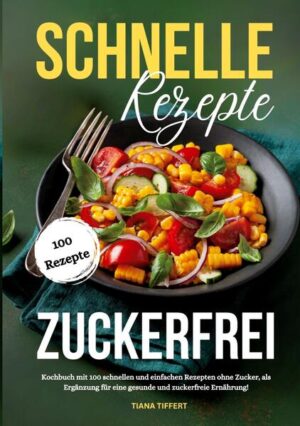 Sie möchten sich zuckerfrei ernähren? Schnell soll es auch zubereitet sein? Dann ist dieses Kochbuch für Sie genau richtig! Zeit ist wertvoll - besonders, wenn es um das Zubereiten von Mahlzeiten geht. Warum sollten Sie also Stunden in der Küche verbringen, wenn Sie in kürzerer Zeit schnelle und zuckerfreie Gerichte zaubern können? Die Rezepte-Vorschläge in diesem Kochbuch bieten Ihnen eine Möglichkeit, mit der Sie Zeit und Geld sparen können, ohne auf einen köstlichen Geschmack zu verzichten. Mit dieser Auswahl an schnellen und einfachen Rezepten können Sie Ihre Mahlzeiten im Handumdrehen zubereiten, während Sie die gewonnene Zeit für die Dinge nutzen können, die Ihnen wichtig sind. Probieren Sie es aus und genießen Sie den Geschmack von schneller, stressfreier und gesunder Küche! Außerdem sind die Rezepte die optimale Möglichkeit für Sie, wenn Sie: Ihre Gesundheit verbessern oder Ihr Gewicht reduzieren wollen wenn Sie sich zuckerfrei ernähren möchten, weil Sie auf herkömmlichen Zucker verzichten sollen zuckerfreie und schnelle Rezepte suchen, die zudem gesunde Zutaten enthalten abnehmen möchten, um Ihr allgemeines Wohlbefinden zu verbessern Gesunde Ernährung ohne Zucker für Sie ein Thema ist Eine Ergänzung zu Ihrer derzeitigen Ernährung suchen Verabschieden Sie sich von langweiligen Mahlzeiten und begrüßen Sie schmackhafte und gesunde Gerichte, die Sie zufrieden und energiegeladen fühlen lassen. Mit den leckeren Rezepten aus diesem Buch können Sie einen gesünderen Lebensstil genießen und trotzdem Süßes zu sich nehmen!