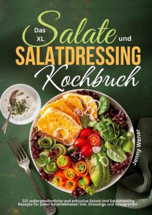 Die XL-Salate und Salatdressing Kochbuch mit 222 leckeren Rezepten! Entdecken Sie die Welt der Salate neu mit „Das XL-Salate und Salatdressing Kochbuch“, Ihrem ultimativen Guide für kreative und köstliche Salatideen. Mit 222 außergewöhnlichen und exklusiven Rezepten bietet dieses Buch eine umfassende Sammlung, die jeden Salatliebhaber begeistern wird. Die Rezepte in diesem Buch sind einfach nachzumachen und versprechen köstliche Ergebnisse. Die Rezeptvielfalt reicht von erfrischenden Fruchtsalaten bis hin zu nahrhaften Kreationen mit Wurst, Käse und Fleisch etc. Entdecken Sie neue Kombinationen und lassen Sie sich von den vielseitigen Möglichkeiten inspirieren, die dieses Buch zu bieten hat. Zu jedem Rezept gibt es detaillierte Anleitungen, damit Ihr Salat perfekt gelingt. Neben den Salatrezepten enthält das Buch eine exklusive Auswahl an Salatdressings und Vinaigretten, die jedem Salat das gewisse Etwas verleihen. Von klassischen Dressings bis hin zu innovativen Kreationen mit exotischen Zutaten - dieses Buch zeigt Ihnen, wie Sie das Beste aus Ihren Salaten herausholen können. Dieses Kochbuch ist mehr als nur eine Rezeptsammlung