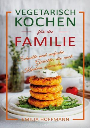 Schnelle und einfache vegetarische Gerichte, die allen schmecken Schnelle vegetarische Familienrezepte Für eine Familie zu kochen ist oft eine große Herausforderung. Geschmäcker sind generell sehr verschieden, Kinder sind häufig wählerisch. Wenn man dazu noch berufstätig ist, ist die Zeit oft knapp und es sollte am besten schnell gehen. Vielleicht muss es auch nicht immer etwas mit Fleisch sein, denn vegetarische Ernährung ist gesünder und schont die Umwelt. Vielleicht hat auch eines der Kinder beschlossen, keine Tiere mehr zu essen. Das alles unter einen Hut zu bekommen, ist nicht so leicht. Hier kann Ihnen dieses Buch helfen. Es enthält jede Menge familientaugliche Blitzrezepte für jeden Tag - ausgewogen, gesund, vielfältig - und vor allem OHNE FLEISCH und mit zahlreichen Variationen, sodass für jeden etwas Leckeres dabei ist. Das erwartet Sie in diesem Buch: über 50 unkomplizierte Hauptgerichte für jeden Tag, teilweise mit Variationen ausgewogene, gesunde Vielfalt - da ist auch für wählerische Esser etwas dabei viele Rezepte sind mit einfachen Tricks zu variieren, sodass auch Fleischesser, wenn es sein muss, auf ihre Kosten kommen Geling-Garantie: einfache Schritt-für-Schritt-Anleitung, auch für Koch-Anfänger geeignet mit Zutaten, die man einfach in jedem Supermarkt bekommt Blitzrezepte: alle Gerichte lassen sich in maximal 35 Minuten vorbereiten - damit auch Berufstätigen noch Zeit für die Familie bleibt! Eintöpfe wie Kürbissuppe mit Kokosmilch, Möhreneintopf, Zucchinicremesuppe und mehr raffinierte Hauptgerichte wie Kartoffel-Paprika-Curry mit Pfirsich oder Kürbis-Möhrengemüse mit Kokosreis Bewährte Kindergerichte wie Käsespätzle, Pizzabrötchen, Gemüselasagne, Kartoffelwedges und vieles mehr vegetarische Klassiker wie Linsenbolognese und Chili sin Carne vegetarische Bratlinge, Buletten, Frikadellen und Co. verschiedene Pastasoßen - nicht nur für Pasta Süßspeisen - Pfannkuchen mit verschiedenen Füllungen, Kartoffelpuffer oder Arme Ritter - da findet einfach jeder etwas! Expresskochen vegetarisch - für Familie, Berufstätige und alle, die es gern schnell und einfach haben. Hinweis: Im Sinne der Greenprint-Idee verzichten wir in diesem Buch auf gedruckte Farbfotos der Gerichte. Bei den Rezepten sind QR-Codes abgedruckt, mit denen die Bilder auf Handy oder Tablet angeschaut werden können.