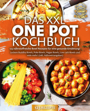 Geschmacksexplosion One Pot: 123 köstliche und unschlagbar unkomplizierte Rezepte, die ganz einfach in einem Topf gelingen - Inkl. Nährwertangaben sowie zahlreichen Zubereitungstipps für tolle Eigenkreationen Sie lieben es, den Kochlöffel zu schwingen, aber der Abwasch danach ist Ihnen ein Graus? Sie wollen intensive Aromen, aber dafür nicht stundenlang am Herd stehen? Effizienz, Abwechslung und höchster Genuss stehen für Sie gleichzeitig an oberster Stelle? Dann sind One-Pot-Gerichte Ihre eierlegende Wollmilchsau und dieses Kochbuch zeigt Ihnen, wie das funktioniert! Denn für jedes der leckeren Rezepte gilt: Einfach immer alles rein in den Topf, und zwar klappt das mit Gemüse ganz genauso wie mit Fisch und Fleisch oder sogar Desserts. br&gt