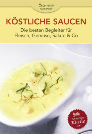 Erst die Sauce macht den Braten rund. Sie sorgt für den richtigen Kick und bring Abwechslung auf den Tisch. Eine geschmackvolle Sauce passt immer, sei es zu Fleisch oder Fisch, Kartoffeln, Knödeln, Nudeln oder Reis, Süßem oder Salzigem.