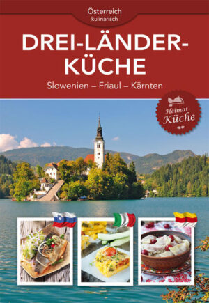 Viele Gerichte unterscheiden sich zwar im Namen und durch Feinheitenn in der Zubereitung, sind aber alle unbestreitbar miteinander verwandt. In diesem Buch finden Sie eine Auswahl der beliebtesten Spezialitäten aller drei Regionen, von köstlichen italienischen Suppen über traditionelle Kärntner Hauptspeisen bis hin zu außergewöhnlichen slowenischen Desserts.