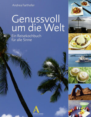 Andere bringen Muscheln und ein paar Schnappschüsse von ihren Reisen mit, sie aber kommt mit einem Koffer voller Rezepte und 15.000 Fotos zurück. Auf einer neunmonatigen Weltreise ist eben alles möglich. Glücklicherweise reist sie nicht nur leidenschaftlich gerne, sondern fotografiert, textet und kocht auch ausgezeichnet. So kommt es, dass die Autorin nun eine Auswahl aus den 1.000 aufgelesenen Rezeptideen präsentiert - eingepackt zwischen Strand und Dschungel, Großstadtmetropolen und kleinen Inseln, reich bebildert und so ansprechend, dass man am liebsten sofort loslegen würde. Dieses Kochbuch stillt auch das stärkste Fernweh. Hintergrundgeschichten zu Land und Leuten, amüsante Exzerpte aus ihrem Reiseblog über Begegnungen und Erlebnisse sowie jede Menge Tipps für passende Bücher und Filme runden das kulinarische Erlebnis ab. Und das Beste daran: Die Rezepte sind einfach nachzukochen und machen kleine Fluchten aus dem Alltag zum Kinderspiel. In diesem Sinne: Gute Reise und guten Appetit!