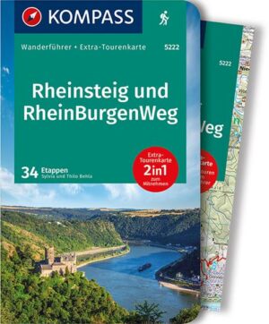 Die Vorteile des Wanderführers auf einen Blick: - Von KOMPASS-Experten erwanderte Touren - Jede Tour mit Höhenprofil und Kartenausschnitt - Ausflugs- und Übernachtungstipps - Kostenloser Download der GPX-Daten Die Vorteile der Extra-Tourenkarte auf einen Blick: - Unterstützt die Tourenauswahl - Kartografische Gesamtübersicht - Touren können einfach kombiniert werden - Ein Leichtgewicht zum Mitnehmen - Auch als Straßen- und Urlaubskarte verwendbar Da sind die Burgen