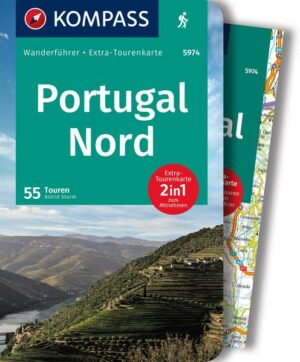 Die KOMPASS Wanderführer enthalten eine praktische Tourenübersicht mit exakten Wegbeschreibungen und Höhenprofil. Der XXL Kartenausschnitt erleichtert die Planung Ihrer Tour. "KOMPASS Wanderführer Portugal Nord
