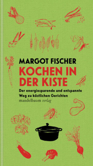 Nach kurzer Zeit auf dem Herd kommen die Töpfe einfach in die Kochkiste, wo die Speisen ohne weiteren Energieverbrauch wie von selbst fertig werden. Margot Fischer beschreibt in diesem Buch in vielen Rezepten aus aller Welt, welche Speisen auf welche Art mit dieser ebenso altbekannten wie revolutionären Kochtechnik zubereitet werden können. So wird Fleisch unbeschreiblich zart und saftig. Knödel, Getreide, Hülsenfrüchte und Kartoffeln bekommen die Ruhe, eine samtige Flaumigkeit zu entwickeln. Suppen, Ragouts und Saucen werden sämig, Risotti werden cremig, ohne zu übergaren. Die Garmethode erfordert einen Bruchteil der Energie herkömmlicher Techniken. Je nach Bauart und Gericht ist eine Energieersparnis zwischen 60 % und 90 % möglich. Und sie lässt sich mit einfachsten Mitteln aus Recyclingmaterial wie Altkartons mit Stroh, (Baum-)Wolle, alten Daunendecken, Filz, Kork und Stoffresten oder ausgedienten T-Shirts selber bauen. In einer Küchenlade, als Hocker oder Sitzbank, benötigt die Kochkiste keinen Extraplatz. Margot Fischer gibt hier auch Anleitungen zum Selbstbau verschiedener Kochkisten. Einer kleinen Küchenrevolution steht also nichts im Weg!