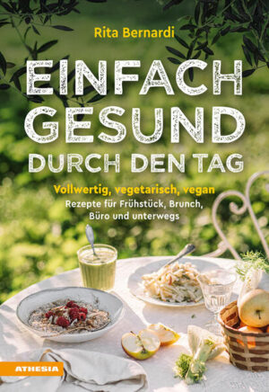 Das neue Buch der Bestsellerautorin und Vollwertexpertin enthält zahlreiche schnelle und einfache Rezepte für einen gesunden Start in den Tag und nährstoffreiche Essenspausen. Ob Frühstück für den Alltag, ein leichtes Mittagessen, Snacks für die Schule, die Arbeit oder einen Ausflug - auch Mitbringsel für einen Brunch - hier findet man alles. Wie immer ist es mit Rita Bernardis Rezepten leicht, sich und seine Familie mit saisonalen und regionalen Zutaten gesund zu ernähren. Die vegetarischen und teilweise veganen Gerichte beinhalten als Hauptzutaten Getreide, Obst und Gemüse sowie Hülsenfrüchte. Ansprechende Fotografie setzt die einfachen Speisen perfekt in Szene und veranschaulicht, wie bunt Vollwertküche sein kann. Die Rezeptauswahl konzentriert sich auf gesunde Mahlzeiten, die schnell, mit wenigen und alltäglichen Zutaten zubereitet werden können. Eine natürliche, ausgewogene Vollwertkost für jeden Tag, die ohne großen Aufwand und mit Gelinggarantie nachgekocht werden kann.