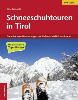 Schneeschuhwandern ist auch in Tirol ein populärer Sport wie noch nie: von Jung bis Alt gehört das Schneeschuhwandern zu den beliebtesten Wintersportarten. In diesem Schneeschuh-Wanderführer wurden 80 der schönsten Schneeschuhrouten im Tiroler Land zusammengetragen und auf topografischen Kartenausschnitten eingezeichnet. Jede Tour ist versehen mit den wichtigsten technischen Daten wie Anfahrt und Ausgangspunkt