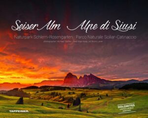 The Alpe di Siusi/Seiser Alm is the largest mountain pasture in Europe