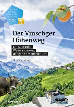 In diesem Buch über den Vinschger Höhenweg werden einerseits die 5 Etappen des Weges detailliert beschrieben und bebildert