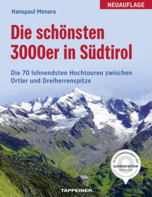 Im vorliegenden Tourenbuch stellt der Autor Hanspaul Menara 70 Südtiroler Hochtouren bzw. Dreitausender vor