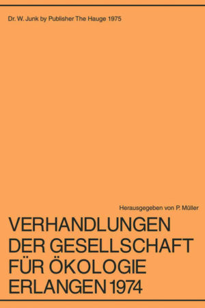 Verhandlungen der Gesellschaft für Ökologie Erlangen 1974 | Honighäuschen