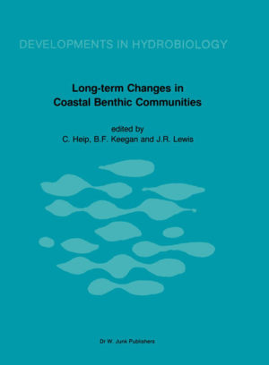 Honighäuschen (Bonn) - This volume contains the papers and abstracts of the posters given at the symposium on Long-term Changes in Coastal Benthic Communities organized by the Commission of the European Communities in Brussels, Belgium from 9 till 12 December 1985. The organization of this symposium came to conclude five years of activities in the COST 647 project on Coastal Benthic Ecology, the rationale of which is explained in the foreword by B. F. Keegan. The importance of this volume is that for the first time special attention is given to long-term data series of relevant biological variables collected in different marine benthic habitats. Many of the data presented here are the result of years of careful data collection by some of the leading scientists in the field of benthic ecology. Some of the series, such as the Macoma balthica data from the Wadden Sea or the macrofauna data from Loch Linnhe, to name just those two, are already classics in the marine biological literature. Other data were collected in the framework of a monitoring programme and are now analyzed for the first time in the different perspective of the COST 647 project. Several papers are from related fields where they represent well known case studies
