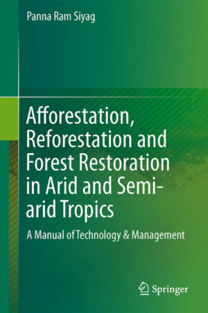 Honighäuschen (Bonn) - The book is a comprehensive manual of practice for execution of afforestation and tree planting programmes in arid and semi-arid tropics. It includes a compact running account of the technology of afforestation and the relevant principles and practices in management of afforestation projects. It provides a wide range of structured information and a number of model designs which can be gainfully put to use by the field level supervisors as also by the managers concerned with planning and control of such projects. Written by a practising specialist, the book is invaluable for anyone concerned with the practice of afforestation and tree planting, be he a tree hobbyist or a school teacher, a professional forester or a senior policy maker in government, an industrialist or a philanthropist, an environmental activist or a member of a community service organization.