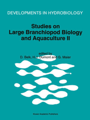 Honighäuschen (Bonn) - This book contains a collection of papers dealing with various aspects of the biology and aquaculture of the large branchiopod crustacea