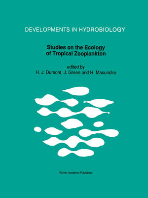 Honighäuschen (Bonn) - This volume reports on the findings of experts on tropical zooplankton gathered at a meeting in Kariba, Zimbabwe, in 1991. Some basic questions were asked on community composition and biodiversity in the tropics versus the non-tropics. Old ideas on the nature of zooplankton, which were found to be wider than the `classical' rotifers, cladocerans and copepods, as well as on the number of species in tropical waters, are now beginning to break down accordingly as more and more blank spots in the tropics are explored and as more in-depth studies on the zooplankton of tropical lakes are becoming available. This volume contains a mix of papers discussing the two alternative controls (bottom-up and top-down) of zooplankton community structure and these constitute another step towards a coherent theory of tropical ecosystem theory.