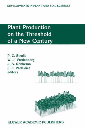 Honighäuschen (Bonn) - Plant Production on the Threshold of a New Century describes and compares problems and frontier developments in the different sectors of plant production, integrating developments in basic plant sciences, crop science and socioeconomic science, leading to sustainable plant production. Hence the book formulates goals and constraints in policy, economy, production, environment and land use