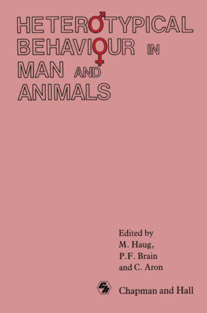Honighäuschen (Bonn) - Etienne E. Baulieu* The theme of this book, Heterotypical Behaviour in Man and Animals, should be of great interest to physiologists, endocrinolo gists, physicians, and workers in social sciences. Although Heterotypical Sexual Behaviour is a major theme, this volume attempts to display wide interest in reproductive medicine, general physiology, and behaviour in the two sexes. The editors explore the psycho-social dimension, not only of sexuality, but of eroticism which, as recalled by John Money, has its etymological root in the Greek word for love. Being an endocrinologist, who has studied hormone function in terms of synthesis, metabolism, distribution and receptors of these messenger molecules, I would like to recall some data which are basic when considering the overall human machine. It is common knowledge that androgens and oestrogens are formed in both sexes, differences being observed only in concen trations and rhythms of secretion. In the brain of the two sexes, there appear to be the same enzymes which may transform androgens to oestrogens, a process which could explain some aspects of CNS differentiation and activity. Both males and females have androgen and oestrogen receptors, and neural! y these receptors appear to be present at the same order of magnitude and distributed according to the same pattern. There is even a similar distribution of receptors for progesterone, the hormone of pregnancy, in the brains of males and females. Therefore, several important pieces of the machinery transmitting sexual information * Laureat of the 1989 Albert Lasker Clinical Medical Research Award.