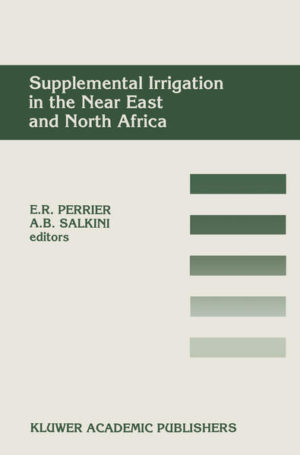 Honighäuschen (Bonn) - This book is the product of an ICARDA project to define supplemental irrigation in the Near East and North Africa. In cooperation with the Food and Agriculture Organization of the United Nations (F AO) a meeting was held in Rabat, Morocco, on 7-9 December 1987, entitled "Regional Consultation on Supplemental Irrigation"