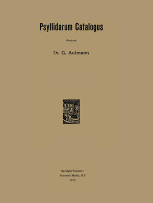 Psyllidarum Catalogus | Honighäuschen