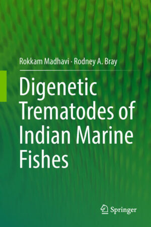 This book is the first to explore in detail the systematics and taxonomy of the digenean fauna of fish in Indian marine waters. It includes morphological descriptions of 648 species in 190 genera and 30 families. The figures from the original publications are enhanced and made more attractive. Each description is accompanied by information on hosts and distribution. Digenetic trematodes, usually known as Digeneans, are the most diverse group of metazoan parasites of marine fishes. They are parasitic flatworms (Phylum Platyhelminthes) with a complex life-cycle and as adults inhabit mainly the alimentary system and associated organs, but also occur in the blood, under the scales, in the body cavity and in the gall and urinary bladders. Keys to families, genera and species are provided, except for a few large and controversial genera, where morphological characters are insufficient for identification. Although there is extensive literature on Digeneans, it is scattered and largely in obscure local journals. Bringing together most of the primary literature on the subject, this book provides a primer for further study and a starting point for the use of modern molecular methods for the fauna of this region. Unique in its scope, it is a valuable resource for students, professional parasitologists and ecologists as well as fishery and wildlife biologists.