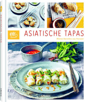 Asiatische Tapas bietet köstliche asiatische Gerichte zum gemeinsamen Genießen und Teilen. Sushi, Spieße, Klöße und Dosas  diese Häppchen haben es in sich. "ASIATISCHE TAPAS" ist erhältlich im Online-Buchshop Honighäuschen.