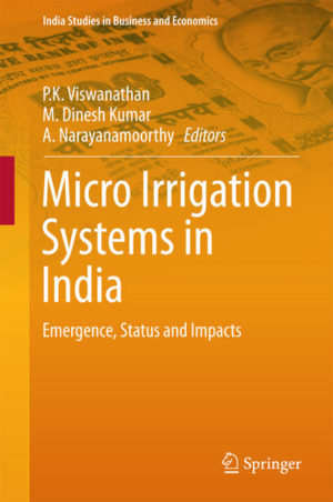Honighäuschen (Bonn) - This book takes stock of micro irrigation systems (MIS), the technological intervention in Indias agricultural and water management sectors, over the past couple of decades. Based on empirical research from the major agriculturally dynamic states, viz., Gujarat, Rajasthan, Maharashtra, Tamil Nadu, Andhra Pradesh and Karnataka, the book provides a nuanced understanding and objective assessment of the implementation and adoption of MIS across these states. It addresses several of the questions related to adoption and impacts of MIS in India. On the adoption side, the key question that the book addresses is which segment of the farming community adopts MIS across states? The impacts analysed include those on physical, agronomic and economic aspects. At the macro level, the question being asked is about the future potential of MIS in terms of saving water from agriculture and making more water available for environment. The book also addresses the question of the positive/negative externalities and real social benefits and costs from the use of MIS, a major justification for heavy capital subsidies for its purchase by farmers. It also brings out certain critical concerns pertaining to MIS adoption, which need to be addressed through more empirical research based on longitudinal panel/ cross sectional data. The book would be of great use to researchers (agricultural water management, irrigation economics), students of water resource engineering, irrigation engineering and water resources management, as well as to policy makers and agricultural water management experts  national and international.
