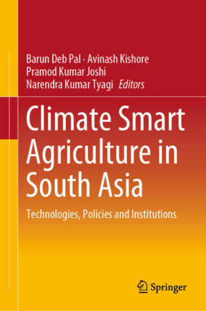 Honighäuschen (Bonn) - This book discusses various climate smart agro-technologies, their technical and economic feasibility across heterogeneous agro-climatic conditions, assessing farmers willingness to adopt those technologies, impact of climate smart technology in agricultural production and possible policy and investment opportunities to upscale it. Containing eight chapters, the book starts with a discussion about the methodological aspects of priority setting of the farm technologies across various regions of South Asia including Eastern Indo-Gangetic plain, Western Indo-Gangetic Plain and arid regions. Using data from field based trials and expert solicitations, the book next deliberates on a list of feasible technologies, assessed by constructing climate smart Feasibility Index. Further on, there is an analysis, using stated preference method, of the behaviour of farmers in adopting climate smart technologies. Preference of women farmers has been given a special focus in this book. After discussing the method priority setting of the farm technologies, impact of climate smart technologies has been analysed using real time data. Government policies have been reviewed with the view of achieving climate smart agriculture in South Asia. The book also describes the optimization modelling framework for investment allocation and technology prioritization. The model integrates both the bio-physical and the economic optimization model to capture the agro-climatic heterogeneity within the region and the variability of technical feasibility across regions and crops. Results of this model will help policy makers to identify how much to invest, where to invest and what technologies to prioritize for investments.