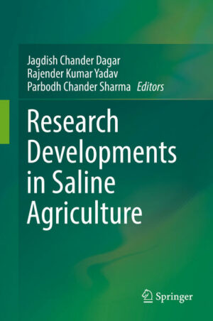 Soil and water salinity is a major challenge for the agricultural community and policy makers in terms of meeting the burgeoning populations demand for food and other agricultural commodities. In coastal regions, climate change and sea level rise will aggravate the problem with more and more areas becoming saline due to intrusion of sea water. As such there is a pressing need for modern tools and innovative techniques for the identification of salty soils and poor-quality waters, crop production, soil reclamation and lowering the water table in waterlogged areas. Tackling next-generation problems such as contamination of soil and underground water due to fluoride and arsenic, as well as developing multi-stress tolerant crops is also a high priority. Further, techniques for domesticating halophytes, mangrove-based aquacultures, using seaweed cultures as agricultural crops and integrated farming systems need to be perfected. This book addresses all these aspects in detail, highlighting the diverse solutions to tackle the complex problem of salinity and waterlogging and safer management of poor-quality waters. With chapters written by leading experts, it is a valuable resource for researchers planning future investigations, policy makers, farmers and other stakeholders, and for students wanting insights into vital issues of environment.