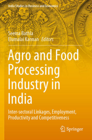 Honighäuschen (Bonn) - This book provides different facets of India's agro and food processing industry in both organised and unorganised segments. It brings forth the topical issues having potential to accelerate the pace of growth in its employment, investment and productivity and strive for improving the global competitiveness. Using advanced quantitative techniques, it brings new evidences on inter-sectoral (agriculture-industry-services) employment and production linkages, contractual arrangements through Farmer Producer Companies, and subcontracting in the processed food sector. It also throws light on India's comparative advantage in export of primary and processed food products. With rising per capita income, urbanisation, and changing food habits of people, India is increasingly striving to improve productivity and competitiveness in agriculture and manufacturing. A concerted policy focus to accelerate private investment in food processing, largely viewed as a sunrise industry, is expected to contribute to large scale job creation and external trade not only in the manufacturing but also in the agricultural sector. Keeping this in mind, considerable insights are featured in the book at the industry and firm levels due to a significant bearing of technological, tariffs and non-tariff barriers and labour regulations on their trade intensity, employment and efficiency. Containing perspectives from the top agriculture and industry economists in the country, the book will be very useful to researchers, academicians, trade analysts and policy makers.