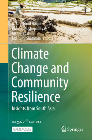 Honighäuschen (Bonn) - This open access book documents myriads of ways community-based climate change adaptation and resilience programs are being implemented in South Asian countries. The narrative style of writing in this volume makes it accessible to a diverse audience from academics and researchers to practitioners in various governmental, non-governmental and international agencies. At a time when climate change presents humanity with a gloomy future, the stories of innovation, creativity, grassroots engagement and locally applicable solutions highlighted in this book provides insights into hopeful ways of approaching climate solutions. South Asian countries have been dealing with the impact of climate change for decades and thus offer valuable learning opportunities for developing countries within and beyond the region as well as many western countries that are confronting the wrath of climate induced natural disasters more recently. SANDEE has been a pioneer in the development of research and training in environmental economics and related issues in South Asia and Prof Maler has been throughout SANDEE's history, its mentor, and its strongest supporter. Many young economists in South Asia have significantly benefited from Prof Maler's guidance and inputs. The present volume on Climate Change and Community Resilience: Insights from South Asia is a fitting tribute and an excellent reflection of Prof Maler's contributions to the SANDEE programme throughout his association. - Mahesh Banskota, Ph.D. Professor, Development Studies School of Arts, Kathmandu University This comprehensive volume aptly identifies grassroots initiatives as the core of the problem of adaptation to climate change. The analysis of the different experiments is lucid, inclusive, and full of interesting detail. The methodologies used and the subjects covered span a range of frameworks and narratives. Put together, the studies are a fitting tribute to Karl-Goran Maler, who spent years putting his impeccable expertise to use for the cause of enhancing research in South Asia. - Kanchan Chopra, Ph.D. Former Director and Professor, Institute of Economic Growth, Delhi, and Fellow, SANDEE The slow international policy response to climate change elevates the importance of understanding how communities can respond to climate changes many threats. This unusually accessible volume provides that understanding for South Asia while being relevant to the rest of the world. Its emphasis on research by scholars from the region makes it a wonderful tribute to Prof. Karl-Göran Mäler, who contributed so much to the growth of environmental economics research capacity in South Asia. - Jeffrey R. Vincent, Ph.D. Clarence F. Korstian Professor of Forest Economics & Management Nicholas School of the Environment, Duke University, USA