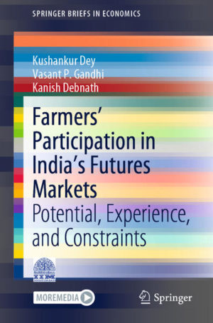 Honighäuschen (Bonn) - Futures markets offer numerous advantages in the marketing of agricultural commodities, and in this context, the book examines the major factors and issues that determine the participation of Indias farmers in the futures markets. These include the efficiency of the futures markets in price discovery, the convergence of spot and futures prices, the dissemination of spot price information, and the socio-economic and exchange-related issues affecting farmer participation. It also examines the factors affecting the demand and supply of participation, and the access to futures trading services. The purpose is to identify different factors that can enhance or constrain farmer participation in the futures markets, which may include market characteristics, institutional features, socio-economic issues, and behavioural aspects of farmer participation. A number of organizations related to rural development, as well as farmer producer companies have sought to facilitate farmer participation in the forward/futures market through offering aggregation and other trading services, and the book also examines these efforts towards the exchange-traded derivative markets and the direct and indirect benefits that accrue. The book also studies the efficiency of futures markets in price discovery and price dissemination applying co-integration tests, and error correction and volatility models, using available data of wheat, rapeseed-mustard, cotton, guar seed, castor, cumin and coriander futures contracts traded in the largest agricultural commodity exchanges in India. Besides, case studies are used to examine and understand the institutional roles of aggregators in aggregation efforts towards the forward/futures market. This book covers several states and locations in India to enhance the representation and validity of the findings. It also examines representative farmer organizations which have obtained institutional membership in the forward or futures markets, and identifies areas of further research. In the current scenario, the book would be of immense importance and relevance to governments, commodity exchanges/markets, aggregators, many private and development organizations, as well as interested researchers and students.