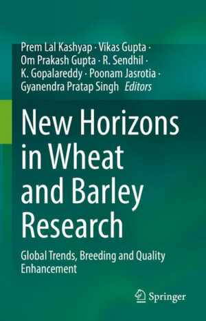 Honighäuschen (Bonn) - This book outlines comprehensive information on the global trends, policies, research priorities and frontier innovations made in the research domain of breeding, biotechnology, biofortification and quality enhancement of wheat and barley. With contributions by international group of leading wheat and barley researchers, this book offers data-based insights along with a holistic view of the subject and serve as a vital resource of information for scientists engaged in breeding future high-yielding biofortified varieties. It catalogs both conventional as well as modern tools for gene identification and genome editing interventions for enhancing the yield, grain quality, disease and pest resistance, nutrient-use efficiency and abiotic stress tolerance. The prospects of processing high quality wheat end-products with long term storage and high nutritional quality are also discussed. This book is of interest to teachers, researchers, molecular breeders, cereal biochemists and biotechnologist, policymakers and professionals working in the area of wheat and barley research, food and cereal industry. Also, the book serves as an additional reading material for the undergraduate and graduate students of agriculture and food sciences. National and international agricultural scientists, policy makers will also find this book to be a useful read. Volume 2 of New Horizons in Wheat and Barley Research covers topics in crop protection and resource management.