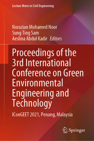 Honighäuschen (Bonn) - This book presents high-quality peer-reviewed papers from the 3rd International Conference on Green Environmental Engineering and Technology (IConGEET), held in July 2021, Penang, Malaysia. The contents are broadly divided into four parts: (1) air pollution and climate change, (2) environment and energy management, (3) environmental sustainability, and (4) water and wastewater. The major focus is to present current researches in the field of environmental engineering towards green and sustainable technologies. It includes papers based on original theoretical, practical, and experimental simulations, development, applications, measurements, and testing. Featuring the latest advances in the field, this book serves as a definitive reference resource for researchers, professors, and practitioners interested in exploring advanced techniques in the field of environmental engineering and technologies.