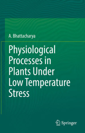 Honighäuschen (Bonn) - This book is a collection of comprehensive reviewed chapters covering major physiological aspects, both production as well as biochemical aspects, of a plant under low temperature stress. Low temperature stress has been dealt in two parts, first between 10 to 00 C and secondly between 0 to -400 C. This book highlights the physiological aspects of plants under low temperature stress and explains the various adaptive measures plants undergo to tolerate low temperature stress. Essential information is provided on germination, growth and development, dry matter accumulation, partitioning and final yield of a crop plant. As physiology deals with morphological and biochemical aspect of all the basic processes, therefore an in depth understanding the major physiological issues in plants under high temperature will help plant breeders to tailor different crop plants with desirable physiological traits to do better under higher temperature. The present book is intended to cover the effects of low temperature stress on the various physiological aspects in plants. Not only in production physiology, this book also deals with major biochemical processes, like photosynthesis, nitrogen and lipid metabolism, mineral nutrition and plant growth hormones. Efforts have been made deal with different measures to mitigate the effects of low temperature stress on plants. This book will be an asset for post graduate students, faculty members, researchers engaged in not only in physiological studies but also agronomy, plant breeding and like subjects. In depth analysis of the major physiological processes in plants under low temperature stress that are presented in this book will help plant breeders for tailoring crops for desirable physiological traits needed to survive and to give better economic return under the threats of low temperature stress. This book is also helpful for policy planners and industries engaged in agribusiness in short term as well as long term gain.