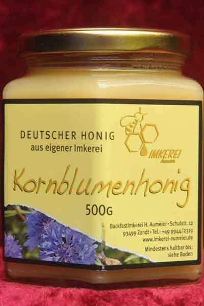 HONIGHÄUSCHEN - Honigsorten wie Kornblumenhonig finden Sie bei uns reichlich. Darunter weitere Honigsorten aus verschiedenen Regionen Deutschlands,